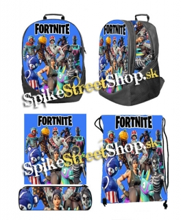 Hurá do školy - sada FORTNITE - Motive 4 (ruksak, peračník a vak na prezuvky)