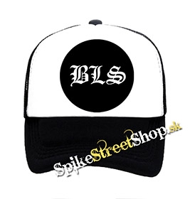 BLACK LABEL SOCIETY - Logo - čiernobiela sieťkovaná šiltovka model "Trucker"