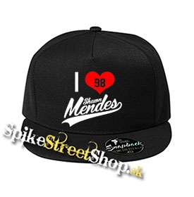 I LOVE SHAWN MENDES - čierna šiltovka model "Snapback"