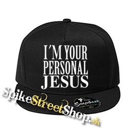 I'm YOUR PERSONAL JESUS - čierna šiltovka model "Snapback"
