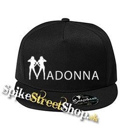 MADONNA - Logo - čierna šiltovka model "Snapback"