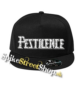 PESTILENCE - Logo - čierna šiltovka model "Snapback"