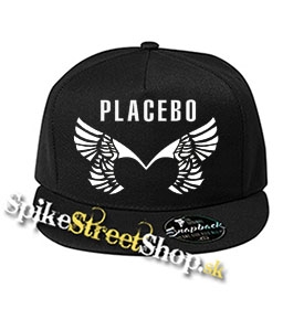 PLACEBO - Wings Logo - čierna šiltovka model "Snapback"