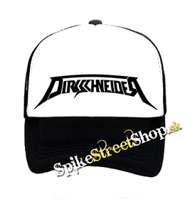 DIRKSCHNEIDER - Logo - čiernobiela sieťkovaná šiltovka model "Trucker"