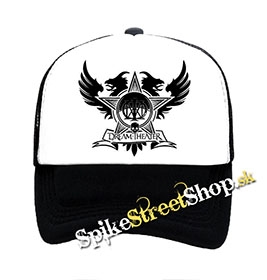 DREAM THEATER - Crest - čiernobiela sieťkovaná šiltovka model "Trucker"