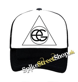 ELLIE GOULDING - Logo - čiernobiela sieťkovaná šiltovka model "Trucker"