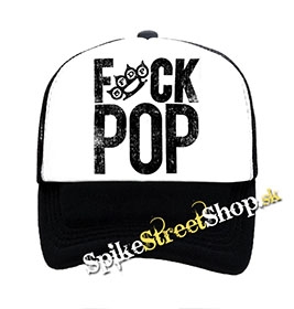 FIVE FINGER DEATH PUNCH - Pop - čiernobiela sieťkovaná šiltovka model "Trucker"