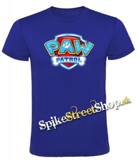 LABKOVÁ PATROLA - PAW PATROL - Logo - modré detské tričko