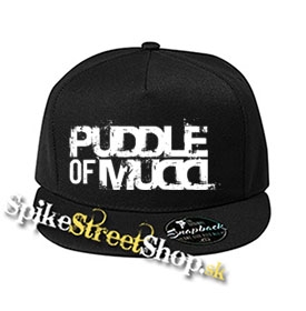 PUDDLE OF MUDD - Logo - čierna šiltovka model "Snapback"