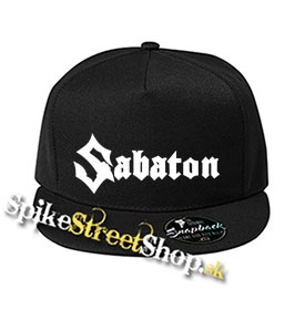 SABATON - Logo - čierna šiltovka model "Snapback"