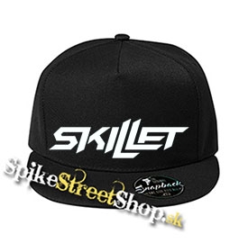 SKILLET - Logo - čierna šiltovka model "Snapback"