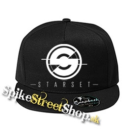 STARSET - Logo - čierna šiltovka model "Snapback"