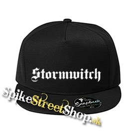 STORMWITCH - Logo - čierna šiltovka model "Snapback"