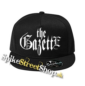 THE GAZETTE - Logo - čierna šiltovka model "Snapback"