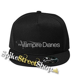 VAMPIRE DIARIES - White Logo - čierna šiltovka model "Snapback"