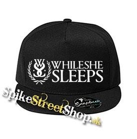 WHILE SHE SLEEPS - Logo - čierna šiltovka model "Snapback"
