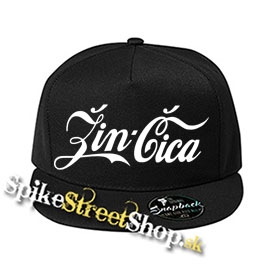 ŽINČICA - Logo - čierna šiltovka model "Snapback"