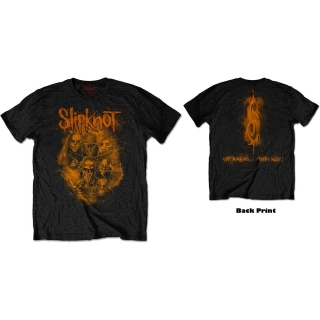 SLIPKNOT - WANYK Orange - čierne pánske tričko
