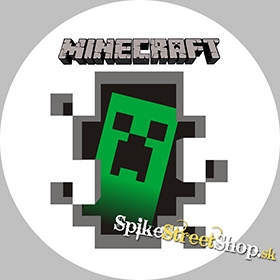 MINECRAFT - Hello I´m Creeper - odznak