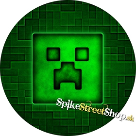 MINECRAFT - Creeper Motive 3 - odznak