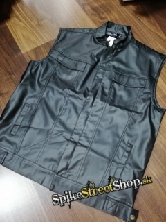 LEATHER VEST RAMMSTEIN - kožená pánska vesta