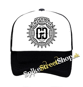 GOOD CHARLOTTE - Royal Crest - čiernobiela sieťkovaná šiltovka model "Trucker"