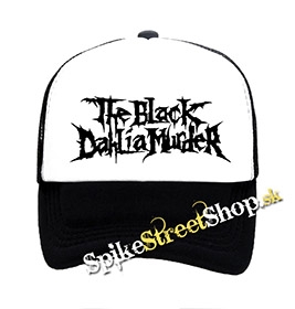 THE BLACK DAHLIA MURDER - Logo - čiernobiela sieťkovaná šiltovka model "Trucker"