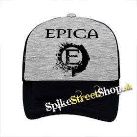 EPICA - Crest - šedočierna sieťkovaná šiltovka model "Trucker"