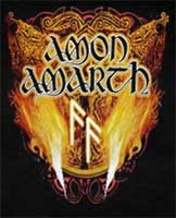 AMON AMARTH - Logo - chrbtová nášivka