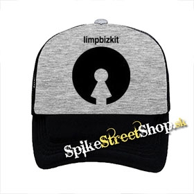 LIMP BIZKIT - Soft Cookies Team - šedočierna sieťkovaná šiltovka model "Trucker"