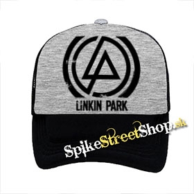 LINKIN PARK - Concentric - šedočierna sieťkovaná šiltovka model "Trucker"