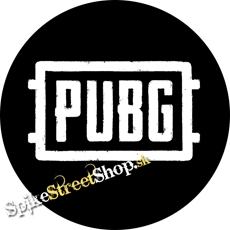 PUBG - Logo - čierny odznak