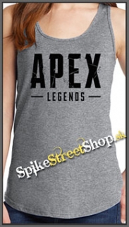 APEX LEGENDS - Logo - Ladies Vest Top - šedé