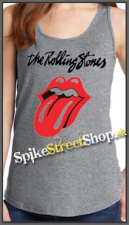 ROLLING STONES - Tonque - Ladies Vest Top - šedé