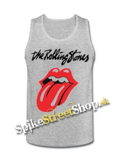 ROLLING STONES - Tonque - Mens Vest Tank Top - šedé