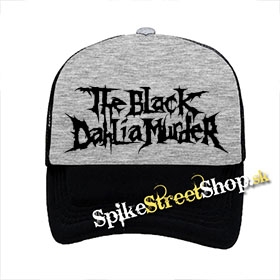 THE BLACK DAHLIA MURDER - Logo - šedočierna sieťkovaná šiltovka model "Trucker"
