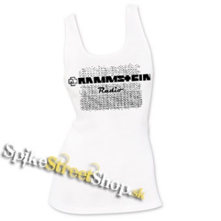 RAMMSTEIN - Radio - Ladies Vest Top - biele