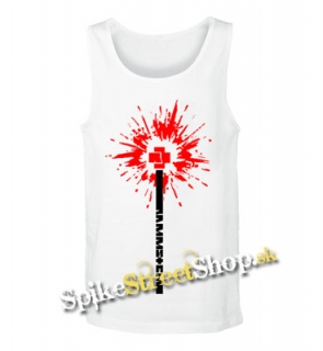 RAMMSTEIN - Logo Spiel 2019 - Mens Vest Tank Top - biele