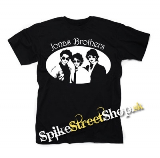 JONAS BROTHERS - Logo & Band - pánske tričko