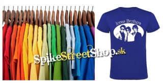 JONAS BROTHERS - Logo & Band - farebné pánske tričko