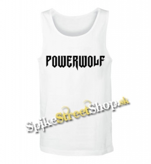 POWERWOLF - Logo - Mens Vest Tank Top - biele