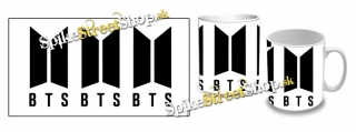 Hrnček BTS - BANGTAN BOYS - Black Logo