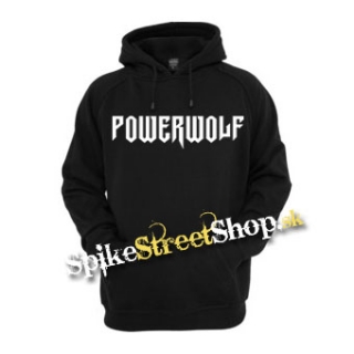 POWERWOLF - Logo - čierna pánska mikina
