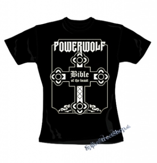 POWERWOLF - Bible Of The Beast - čierne dámske tričko