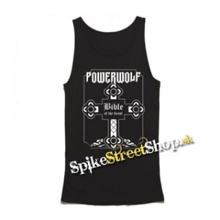 POWERWOLF - Bible Of The Beast - Mens Vest Tank Top - čierne