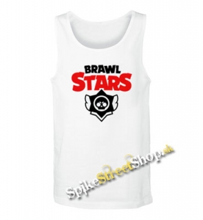 BRAWL STARS - Logo - Mens Vest Tank Top - biele