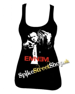 EMINEM - Logo & Portrait - Ladies Vest Top