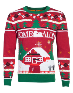 FOX - Home Alone Knitted Christmas Unisex Jumper - pánsky sveter