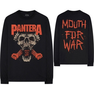 PANTERA - Mouth For War - čierne pánske tričko s dlhými rukávmi