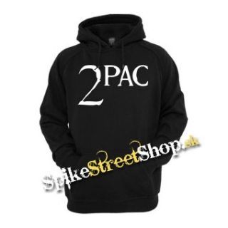 2 PAC - Logo - čierna detská mikina